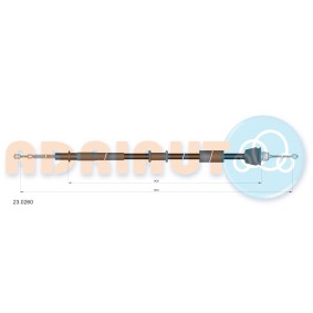 Acquista Cavo freno a mano da ADRIAUTO 23.0260 a buon mercato per soli 29,86 €