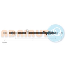 Handbremsseil 24.0238 von ADRIAUTO günstig für 36,89 € online kaufen