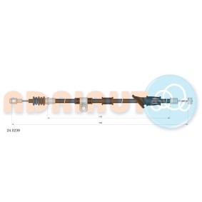 Handbremsseil 24.0239 von ADRIAUTO günstig für 40,91 € online kaufen