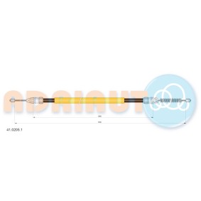 Handbremsseil 41.0205.1 von ADRIAUTO günstig für 17,37 € online kaufen