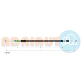 Handbremsseil 41.0245.1 von ADRIAUTO günstig für 16,54 € online kaufen