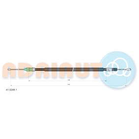 Handbremsseil 41.0246.1 von ADRIAUTO günstig für 12,43 € online kaufen