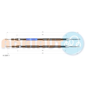Handbremsseil 41.0257.1 von ADRIAUTO günstig für 25,08 € online kaufen
