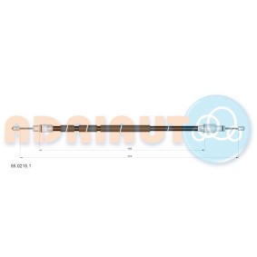 Köp Handbromsvajer av ADRIAUTO 55.0215.1 till det låga priset 440,29 kr