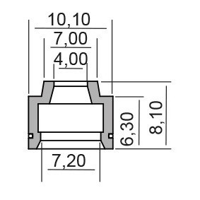 Ventilschaftdichtung des Herstellers RMS - Originalware Artikelnummer: 10 066 9250