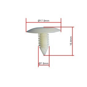Køb Clips, side- / beskyttelseslister af SW-Stahl S8017-8 til den lave pris 71,12 DKK
