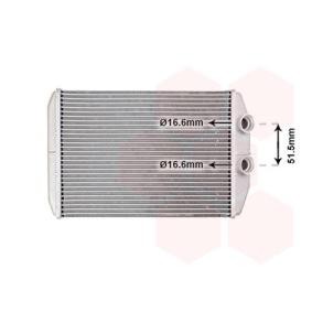 Compre Radiador da chaufage de VAN WEZEL online para MASTER III Camião de plataforma/chassis (EV, HV, UV) a preços moderados