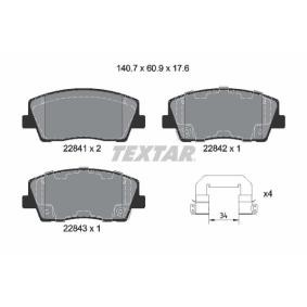 Compre Pastilhas de travão da TEXTAR 2284101 a um preço baixo por 107,94 €