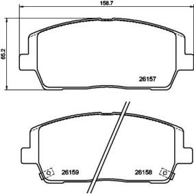 Bremsbeläge MDB4194 von MINTEX günstig für 58,79 € online kaufen