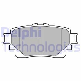 Compre Pastilhas de travão de DELPHI online para LM II (AW10) a preços moderados