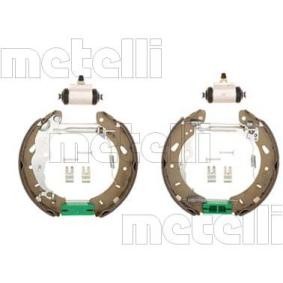 Bremsensatz, Trommelbremse des Herstellers METELLI - Originalware Artikelnummer: 51-0536
