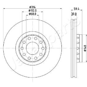 Bremsscheibe von JAPANPARTS