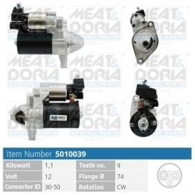 Anlasser 5010039 von MEAT & DORIA günstig für 160,78 € online kaufen