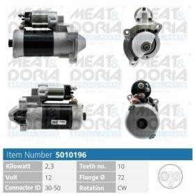 Köp Startmotor av MEAT & DORIA 5010196 till det låga priset 2427,31 kr