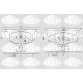 SEAT Bremsbeläge von SASIC