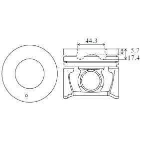 Kolben des Herstellers FAI AutoParts - Originalware Artikelnummer: PK29-000