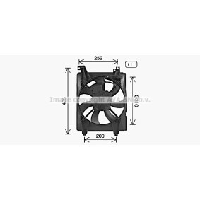 Kühlerlüfter HY7580 von PRASCO günstig für 113,91 € online kaufen