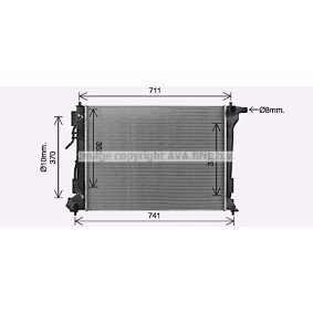 Kühler, Motorkühlung KA2318 von PRASCO günstig für 276,50 € online kaufen