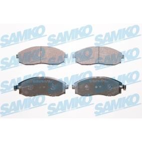 Achetez des Plaquettes de frein SAMKO 5SP1015 à prix pour 21,27 €