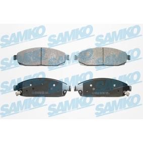 Compre Pastilhas de travão da SAMKO 5SP1403 a um preço baixo por 38,07 €