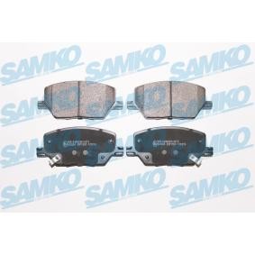 Compre Pastilhas de travão da SAMKO 5SP1953 a um preço baixo por 37,39 €
