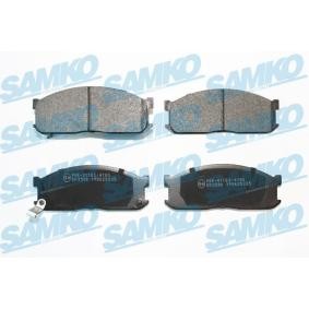 Achetez des Plaquettes de frein SAMKO 5SP335 à prix pour 23,30 €