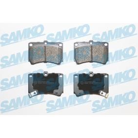 Acquista Kit pastiglie freni da SAMKO 5SP366 a buon mercato per soli 14,67 €