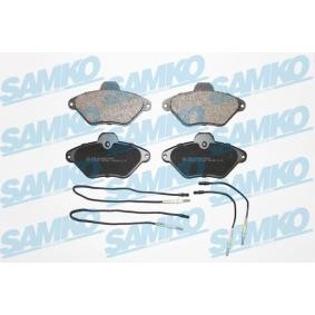 Compre Pastilhas de travão da SAMKO 5SP486 a um preço baixo por 22,53 €