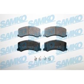Compre Pastilhas de travão da SAMKO 5SP665 a um preço baixo por 18,60 €
