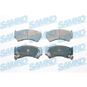 Compre Pastilhas de travão da SAMKO 5SP778 a um preço baixo por 32,68 €