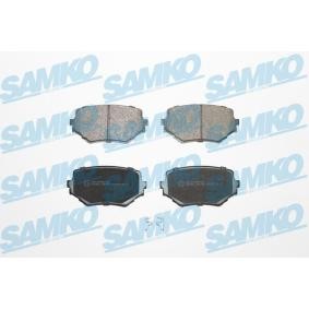Compre Pastilhas de travão da SAMKO 5SP798 a um preço baixo por 34,00 €