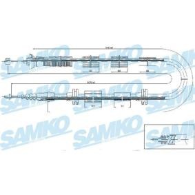 Handbremsseil C0206B von SAMKO günstig für 18,48 € online kaufen