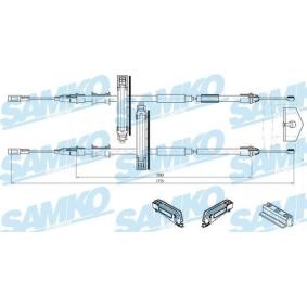 Handbremsseil C0224B von SAMKO günstig für 28,38 € online kaufen