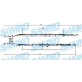 Handbremsseil C0538B von SAMKO günstig für 23,64 € online kaufen