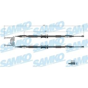 Handbremsseil für VAUXHALL von SAMKO