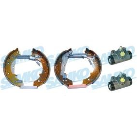 Bremsensatz, Trommelbremse des Herstellers SAMKO - Originalware Artikelnummer: KEG027
