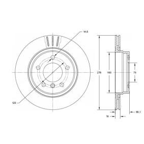 Bremsscheibe TX 71-57 von TOMEX brakes günstig für 34,03 € online kaufen