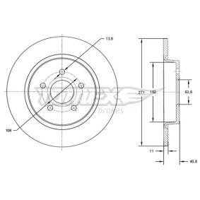 Bremsscheibe TX 72-98 von TOMEX brakes günstig für 41,89 € online kaufen