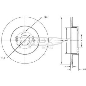 Bremsscheibe für HYUNDAI von TOMEX brakes