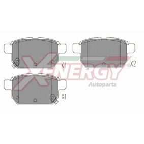 Bremsbeläge für SUZUKI von AP XENERGY