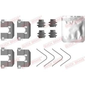 Acquista Kit accessori, pastiglia freno da QUICK BRAKE online per i10 III (AC3, AI3) a prezzi moderati