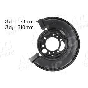Acquista Lamiera paraspruzzi disco freno da AIC 55097 a buon mercato per soli 47,89 €