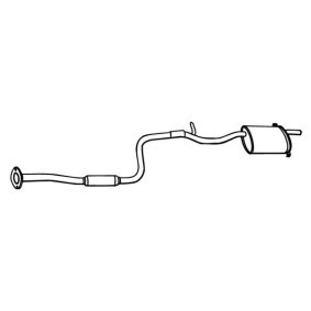 Compre Panela de escape de VEGAZ online para BLUEBIRD Station Wagon (WU11) a preços moderados