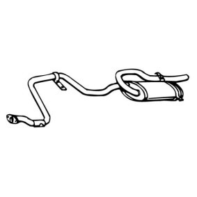 Compre Panela de escape de VEGAZ online para BLUEBIRD Station Wagon (WU11) a preços moderados