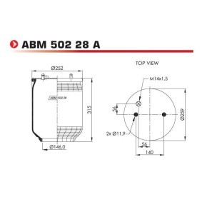 Ölfilter des Herstellers NEOTEC - Originalware Artikelnummer: ABM50228A