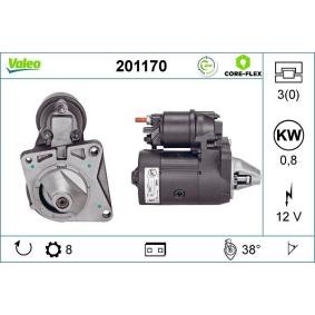 Köp Startmotor av VALEO 201170 till det låga priset 1628,78 kr