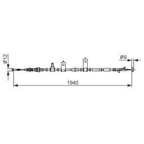 Acquista Cavo freno a mano da BOSCH 1 987 482 853 a buon mercato per soli 44,40 €