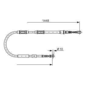 Handbremsseil 1 987 482 899 von BOSCH günstig für 28,75 € online kaufen
