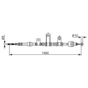 Handbremsseil 1 987 482 920 von BOSCH günstig für 31,86 € online kaufen
