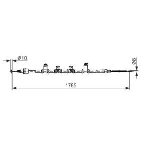 Handbremsseil 1 987 482 921 von BOSCH günstig für 39,96 € online kaufen
